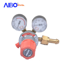 Certificated high quality high pressure gas acetylene regulator with double gauges